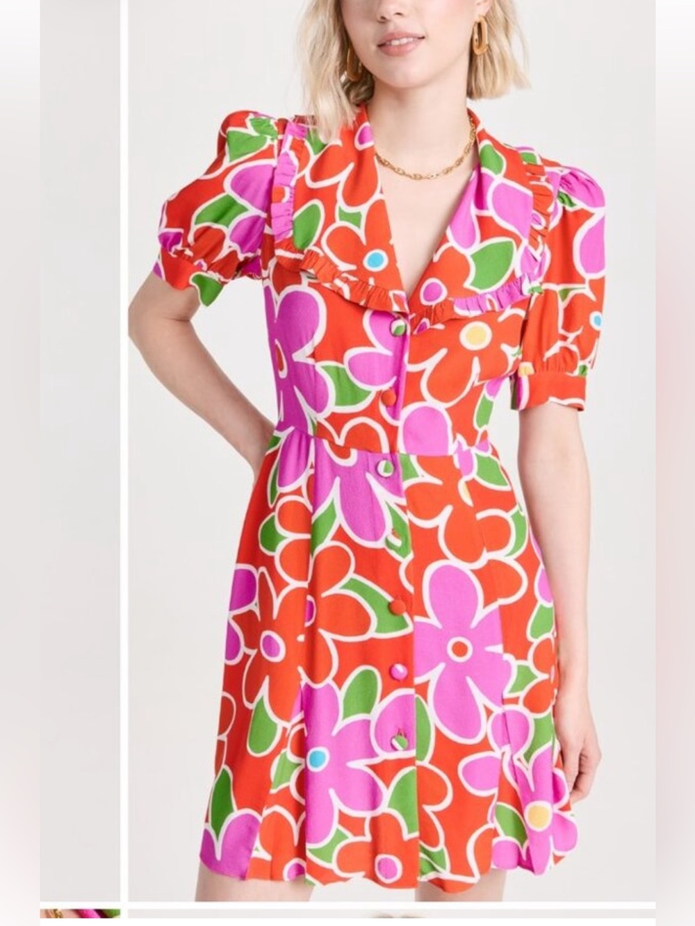 NWT Kitri Marta Floral Mini Dress